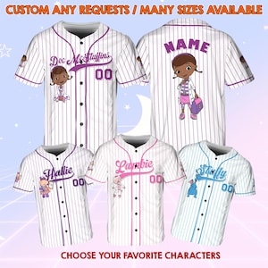 Disney Doc McStuffins Jersey, Doc McStuffins Characters Jersey, Doc McStuffins Kid Birthday Gift, Doc McStuffins Family Matching Shirt