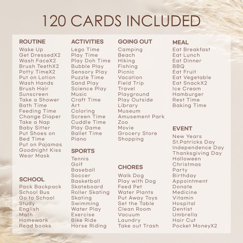Cartes et tableau des routines quotidiennes, liste de contrôle des routines pour tout-petits, cartes de rythme quotidien, programme visuel, carte de routine imprimable, téléchargement numérique image 8