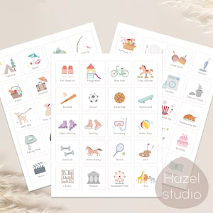 Cartes et tableau des routines quotidiennes, liste de contrôle des routines pour tout-petits, cartes de rythme quotidien, programme visuel, carte de routine imprimable, téléchargement numérique image 5