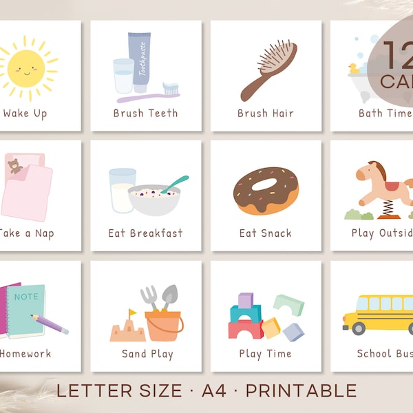 Toddler Routine - Etsy UK