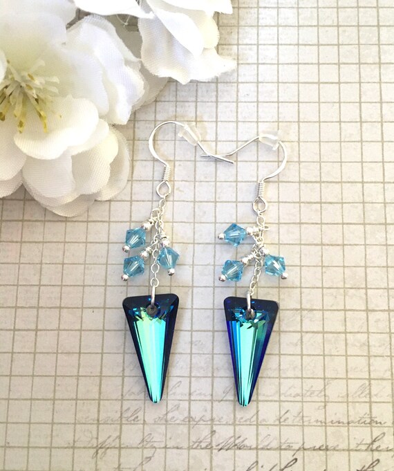 Etsy shop swarovski earrings