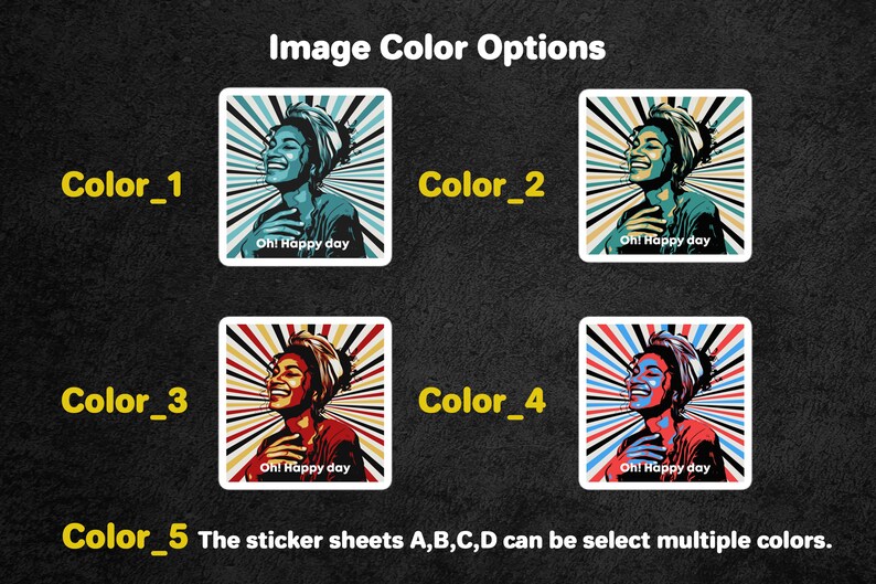 Custom Photo Sticker Personalized Portrait Stickers Custom Etsy