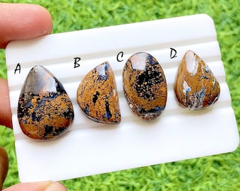 NEW Brown Pietersite Cabochon Loose Gemstone For Jewelry Making, Natural Pietersite Gemstone For Handmade Jewelry & Wire Wrap - 37170-37173