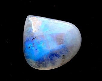 Rainbow Moonstone Cabochon Loose Gemstone For Jewelry Making, AAA+ Natural Rainbow Moonstone For Handmade Jewelry & Wire Wrap - 21637-21640