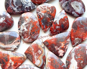 New Top Quality Crazy Lace Agate Cabochon, Wholesale Lot Cabochon By Weight With Different Shapes and Size Cabochon Used For Jewelry Making