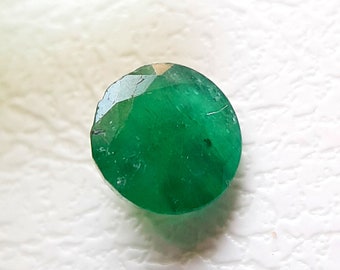 EMERALD Faceted Loose Gemstone For Jewelry Making | Size : 6X6X4 MM | Natural Faceted Emerald For Handmade Jewelry - 7260