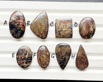 Bronzite Cabochon Loose Gemstone For Jewelry Making, AAA+ Natural Bronzite Gemstone For Handmade Jewelry And Wire Wrap -28476-28483