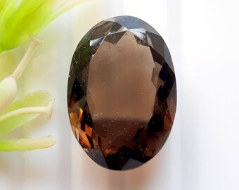 Natural Smoky Quartz Faceted Gemstone For Jewelry Making , AAA+ Natural Smoky Quartz Cut Gemstone For Handmade Jewelry - 21589-21592