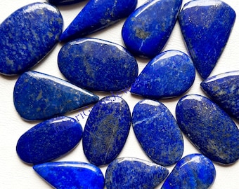 Lapis Lazuli Gemstone Cabochon, Wholesale Lot Cabochon By Weight With Different Shapes and Size Cabochon Used For Jewelry Making