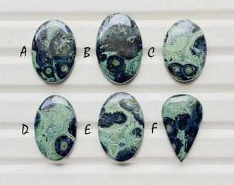 Star Galaxy Jasper Cabochon Loose Gemstone For Jewelry Making, AAA+ Natural Star Galaxy Jasper Gemstone For Wire Wrap - 28408-28413