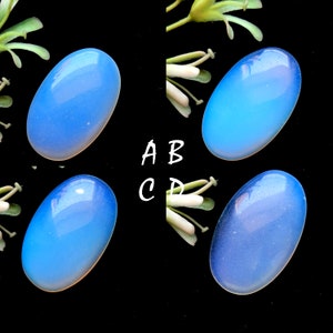 Opalite Cabochon Loose Gemstone For Jewelry Making, AAA+ Natural Opalite Cabochon For Handmade Jewelry And Wire Wrap - 11255-11258