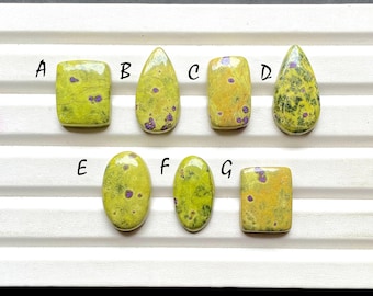 Atlantisite Cabochon Loose Gemstone For Jewelry Making, AAA+ Natural Atlantisite Gemstone Cabochon For Wire Wrap - 31468-31474