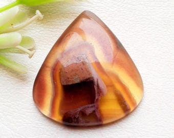 Yellow Fluorite Cabochon Loose Gemstone, AAA+ Natural Yellow Fluorite Gemstone For Handmade Jewelry and Wire Wrap - 24706-24709