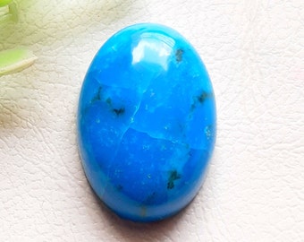 Natural Arizona Sleeping Beauty Turquoise Loose Gemstone |Size: 25x18x9| Natural Turquoise Gemstone  For Handmade Jewelry and Wirewrap  3351