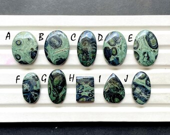 Star Galaxy Jasper Cabochon Loose Gemstone For Jewelry Making, AAA+ Natural Star Galaxy Jasper Gemstone For Wire Wrap - 30282-30291