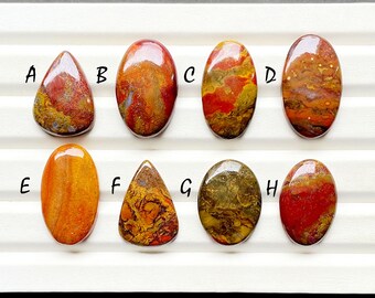 Moroccan Agate Cabochon Loose Gemstone For Jewelry Making, AAA+ Moroccan Agate Gemstone For Wire Wrap & Handmade Jewelry - 27891-27898