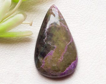 New STICHTITE PURPURITE Cabochon Loose Gemstone For Jewelry Making, AAA+ Natural Stichtite Purpurite Cabochon For Wire Wrap - 25633-25636