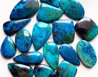 SHATTUCKITE Cabochon Wholesale Lot, AAA+ Natural Top Grade Shattuckite By Weight With Different Shapes And Sizes For Jewelry Making