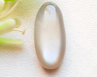 New Grey Moonstone Cabochon Loose Gemstone For Jewelry Making, AAA+ Natural Grey Moonstone For Handmade Jewelry And Wire Wrap - 21481-21484