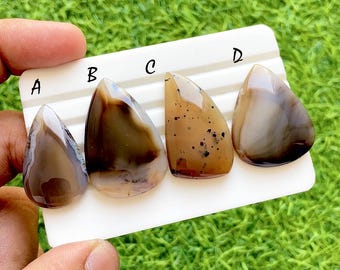 Montana Agate Cabochon Loose Gemstone For Jewelry Making, Natural Montana Agate Gemstone For Handmade Jewelry and Wirewrap - 36929-36832