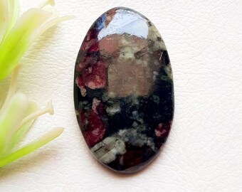 Eudialyte Cabochon Loose Gemstone For Jewelry Making, AAA+ Natural Eudialyte  Gemstone For Handmade Jewelry and Wirewrap - 24022-24025