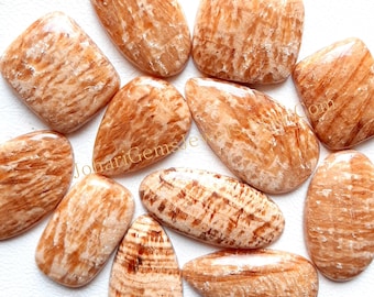 Natural Aragonite Cabochon Wholesale Lot By Weight With Different Shapes And Sizes Used For Jewelry Making