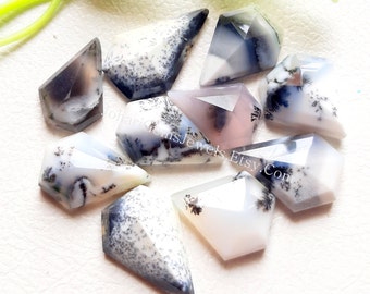 Top Quality Dendritic Opal Kite Shape Gemstone - Natural Amazonite 13x11 mm Kite Shape 10 Pieces Lot For Jewelry Making, Pendant, Ring