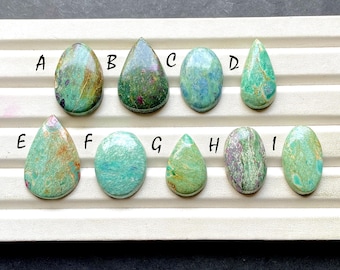 Ruby Fuchsite Cabochon Loose Gemstone For Jewelry Making, AAA+ Natural Ruby Fuchsite Gemstone Cabochon For Wire Wrap- 34112-34120