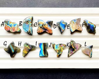 New Finland SPECTROLITE LABRADORITE Fancy Shape Cabochon Loose Gemstone, AAA+ Natural Spectrolite Labradorite For Wire Wrap - 27672-27683