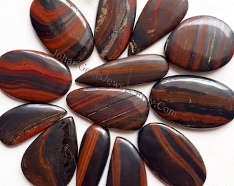 New IRON TIGER Wholesale Lot of Cabochon By Weight With Different Shapes And Sizes Used For Jewelry Making, Wire Wrapped Jewelry Making