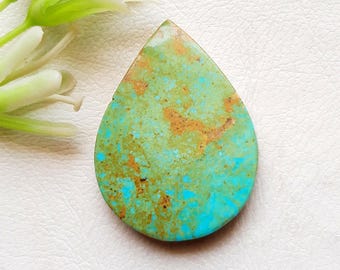 Natural Arizona Sleeping Beauty Turquoise Loose Gemstone For Jewelry Making , AAA+ Natural Arizona Turquoise Gemstone - 25435-25438