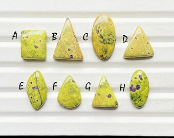 Atlantisite Cabochon Loose Gemstone For Jewelry Making, AAA+ Natural Atlantisite Gemstone Cabochon For Wire Wrap - 26281-26288