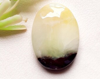 Australian Prehnite Cabochon Loose Gemstone For Jewelry Making, AAA+ Natural Australian Prehnite Gemstone For Wire Wrap - 25257-25260