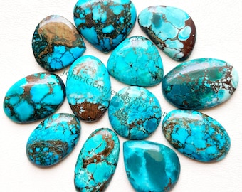 MAGNESITE TURQUOISE Cabochon Wholesale Lot By Weight With Different Shapes And Sizes Used For Jewelry Making