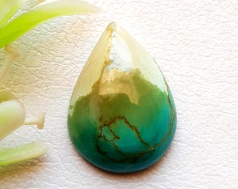 Natural Tibetan Turquoise Cabochon Loose Gemstone For Jewelry Making, AAA+ Tibetan Turquoise For Handmade Jewelry And Wirewrap - 22242-22245