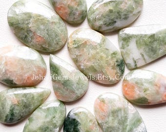 Natural Serpentine Cabochon, Wholesale Lot Cabochon By Weight With Different Shapes And Sizes Used For Jewelry Making