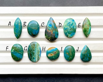 NEW Chilean Opal Cabochon Loose Gemstone For Jewelry Making, AAA+ Natural Chilean Opal Gemstone Cabochon For Handmade Jewelry - 29268-29277