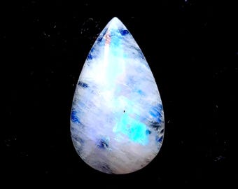 Rainbow Moonstone Cabochon Loose Gemstone For Jewelry Making, AAA+ Natural Rainbow Moonstone For Handmade Jewelry & Wire Wrap - 21649-21652