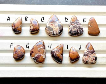 Selected COPPER DOLOMITE Cabochon Loose Gemstone For Jewelry Making, AAA+ Natural Copper Dolomite Cabochon For Wire Wrap - 33508-33517