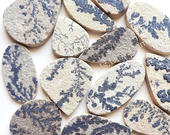 Psilomelane Dendritic Wholesale Lot Cabochon By Weight With Different Shapes And Sizes Used For Jewelry Making