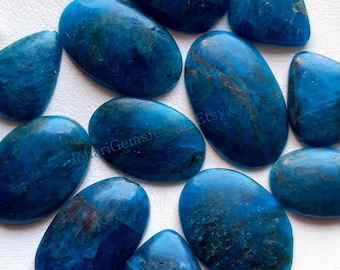1 Kilogram Apatite Cabochon Wholesale Gemstone Lot For Jewelry Making, Discounted Natural Apatite Lot For Handmade Jewelry And Wire Wrap