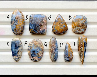 PIETERSITE Cabochon Loose Gemstone, AAA+ Natural PIETERSITE Gemstone For Handmade Jewelry and Wirewrap - 32784-32792