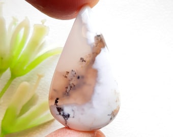 Dendritic Opal Cabochon Loose Gemstone For Jewelry Making, AAA+ Dendritic Opal Gemstone For Handamde Jewelry And Wire Wrap - 22879-22882