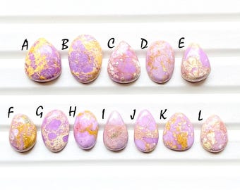 New Honeycomb Phosphorite Cabochon Loose Gemstone For Jewelry Making, AAA+ Natural Phosphorite Gemstone Cabochon For Wire Wrap - 24892-24903