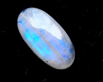 Natural Rainbow Moonstone Cabochon Loose Gemstone For Jewelry Making, AAA+ Natural Rainbow Moonstone For Handmade Jewelry - 20807-20810