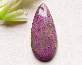 New STICHTITE PURPURITE Cabochon Loose Gemstone For Jewelry Making, AAA+ Natural Stichtite Purpurite Cabochon For Wire Wrap - 25269-25272