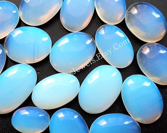 Opalite Cabochon Wholesale Lot By Weight With Different Shapes And Sizes Used For Jewelry Making