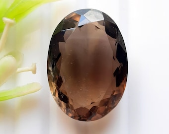 Natural Smoky Quartz Faceted Gemstone For Jewelry Making , AAA+ Natural Smoky Quartz Cut Gemstone For Handmade Jewelry - 21585-21588