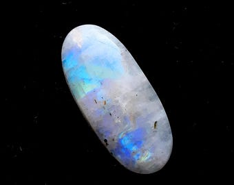 Rainbow Moonstone Cabochon Loose Gemstone For Jewelry Making, AAA+ Natural Rainbow Moonstone For Handmade Jewelry & Wire Wrap - 21641-21644
