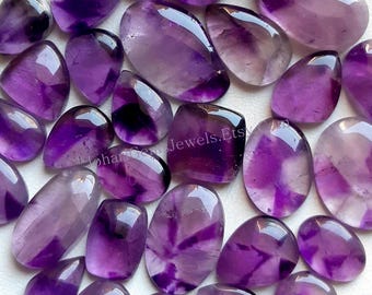 1 Kilogram Trapiche Amethyst Cabochon Wholesale Gemstone Lot For Jewelry Making, AAA+ Natural Trapiche Amethyst Lot For Handmade Jewelry